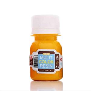 رنگ رزین مولتی کالر رزین 30میل زرد کد 1608 MULTi resin color