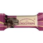 ویفر کاکائویی با روکش شکلات تلخ CHOCOTRIPS 50 گرم 28 عددی\n 