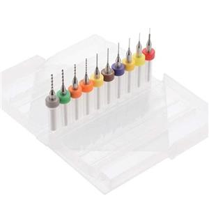 ست ابزار سوراخ کاری 3.175 ویژه دستگاه CNC - سایز 0.20 تا 1.20 میلیمتر\n