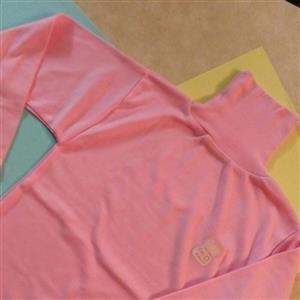 بلوز یقه اسکی استین بلند