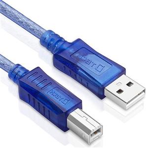 کابل رابط پرینتر USB 2.0 دیتک مدل DT CU0094 به طول 3 متر Dtech Printer Cable 3M 