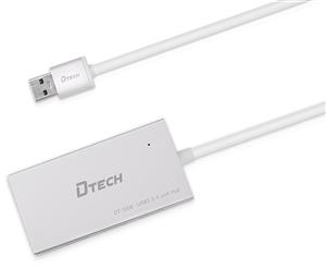 هاب USB3.0 چهار پورت دیتک مدل DT-3308 به طول 1.2 متر