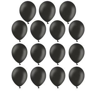 بادکنک بانیبو سایز 12 اینج بسته 15 عددی رنگ مشکی