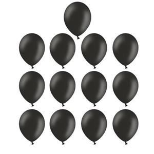 بادکنک بانیبو سایز 12 اینج بسته 13 عددی رنگ مشکی