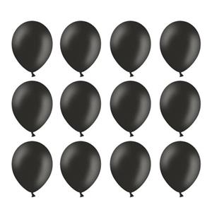 بادکنک بانیبو سایز 12 اینج بسته 12 عددی رنگ مشکی