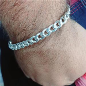 دستبند نقره مردانه مدل کارتیر 