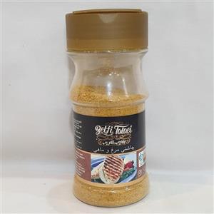 چاشنی مرغ و ماهی بلفی طلائی ، 100 گرمی در بسته بندی عالی