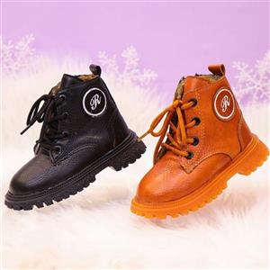 نیم بوت چرم  پسرانه و دخترانه  (18734)