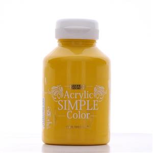 رنگ اکریلیک  ساده سوداکو 250 میل لیمویی کد acrylic simple 3307