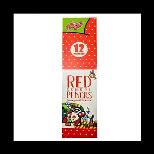 مداد قرمز توتو یک بسته ی 12 عددی