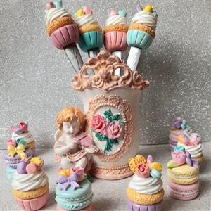 قاشق های فانتزی با رنگای پاستلی