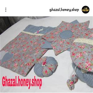 سرویس اشپزخانه کیسه سبزی.زیر قابلمه ای غزل عسل
