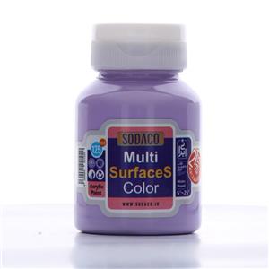 رنگ اکریلیک مولتی سورفیس سوداکو 125 میل  بنفش روشن کد MULTI SURFACES 2497