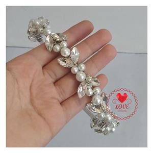 تل سر مجلسی مرواریدی و سنگی درجه یک بسیار درخشان و زیبا مناسب عروسی تولد فرمالیته و...