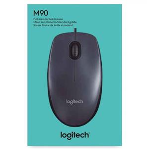 موس سیم دار برند لوجینک LOGITECH با کابل 120 سانتی متری و کیفیت عالی