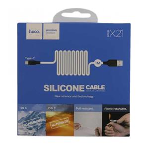 کابل تبدیل USB به USB-C هوکو مدل X21 به طول 1 متر