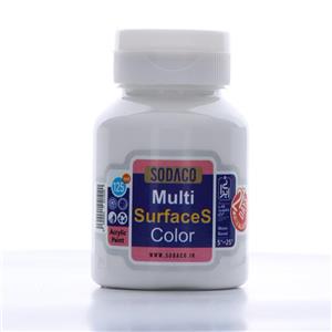 رنگ اکریلیک مولتی سورفیس سوداکو 125 میل سفید کدMULTI SURFACES 2440
