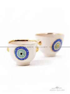 کاسه سرامیکی طرح چشم نظر