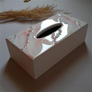 جعبه دستمال رزینی