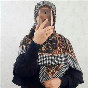 11_روسری نخی کشمیر ،قواره  : 120  ،برند ریچ ،دوردوخت صنعتی ،ایستایی خیلی خوبی داره، مناسب پاییز وزمستان