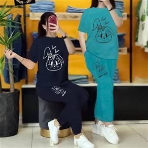 ست تیشرت شلوار خرگوش