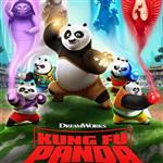 کارتون سریال Kung Fu Panda\nفرمت دی وی دی خانگی\n رایتی کاور سیاه سفید