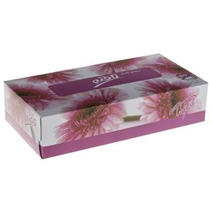 دستمال کاغذی 100 برگ تافته مدل Pink Zherory Tafteh Pink Zherory 100 Paper Tissues