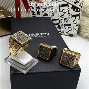 انگشتر فول نگین مردانه