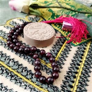 تسبیح یاقوت سیلان 33 دانه سایز 8 میل