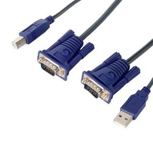 کابل KVM USB مانیتور سوئیچ 1.5 متر