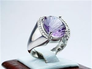 آمیتیست تراش لیزری کوشن کات