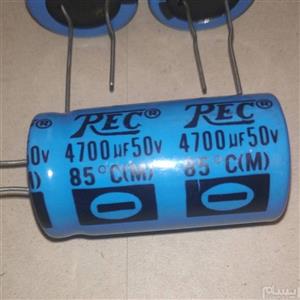 3 عدد خازن 4700 میکروفاراد 50 ولت