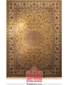 فرش ستاره کویر یزد کلکسیون شاه عباسی  500 شانه کد XI-X042-1410 