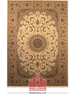 فرش ستاره کویر یزد کلکسیون شاه عباسی  500 شانه کد XI-X042-1401 
