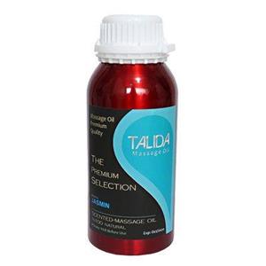 روغن ماساژ یاسمن تالیدا مدل Jasmine massage oil TALIDA 500ml حاوی عصاره یاسمین حجم میلی لیتر 