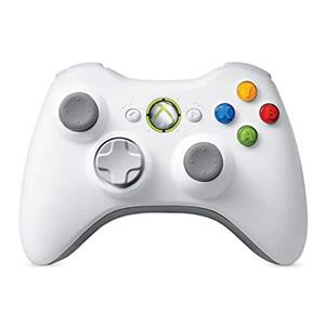  دسته xbox 360   | دسته ایکس باکس 360 رنگ سفید