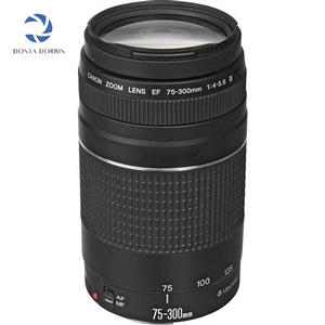 لنز کانن مدل  EF 75-300mm f/4-5.6 III دست دوم