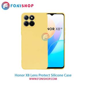 قاب سیلیکونی محافظ لنزدار آنر Honor X8