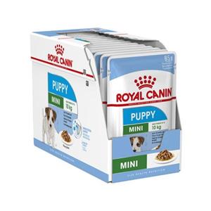 غذای پوچ توله سگ نژاد کوچک مینی پاپی رویال کنین (Royal Canin Dog Mini Puppy Pouch) وزن 85گرم