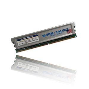 رم کامپیوتر رم سوپرتالنت 1 گیگ Super Talent 1GB 667Mhz DDR2 Heatsink Stock