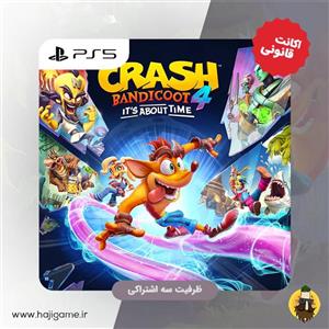 اکانت قانونی بازی Crash Bandicoot 4: It’s About Time برای PS5 