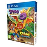 نسخه فیزیکی بازی Spyro Reignited Trilogy و بازی Crash N.Sane Trilogy | مخصوص PS4