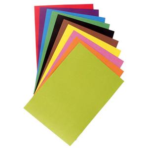 مقوا رنگی A4 127g بسته ۱۰ عددی