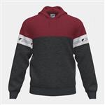 هودی مردانه جوما مدل URBAN STREET HOODIE BURGUNDY MELANGE 