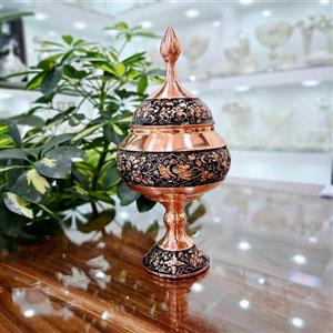 شکلات خوری مسی الماس تراش اعلی ارتفاع 24 