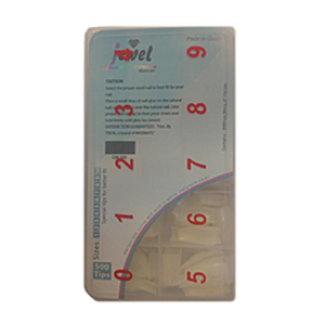 تیپ کاشت ناخن 100 تایی جول jewel