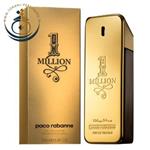 ادکلن وان میلیون مردانه 100 میل شمشی طلایی one million 1paco rabanne لیبل دار