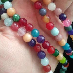 سنگ جید سایز 6 میل بسته ده عددی رنگی