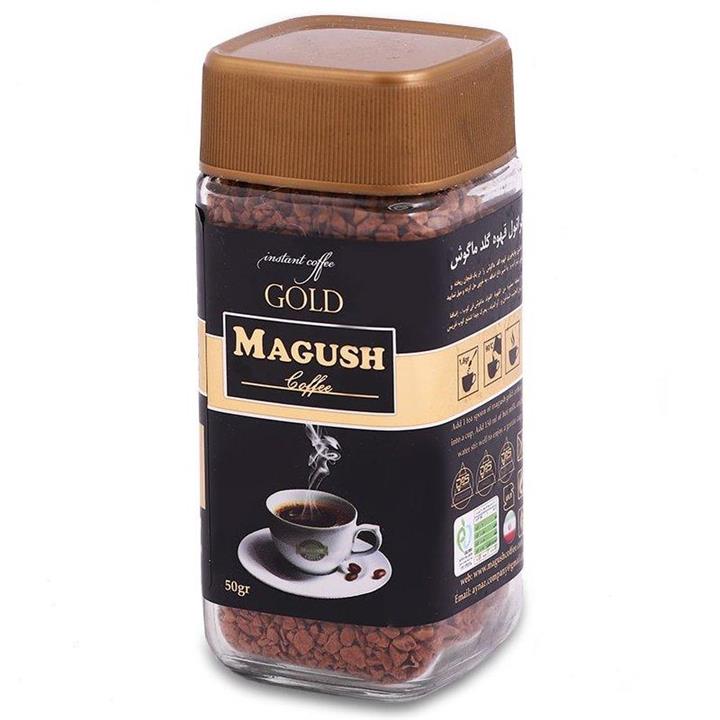 قهوه فوری گلد 100 گرمی ماگوش ، تاریخ دار با تخفیف ویژه