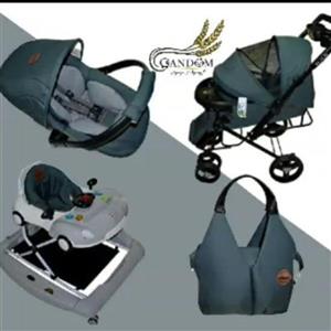 سرویس کالسکه و کریر  و ساک لوازم و روروک چیکو